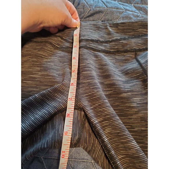 Lucy Powermax Size XS Hatha Collection Leggings Grey Marl Yoga Gym Ankle Length - Picture 9 of 11